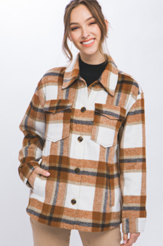 Kaylee Flannel Jacket