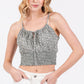 Pine Dove Tie Top