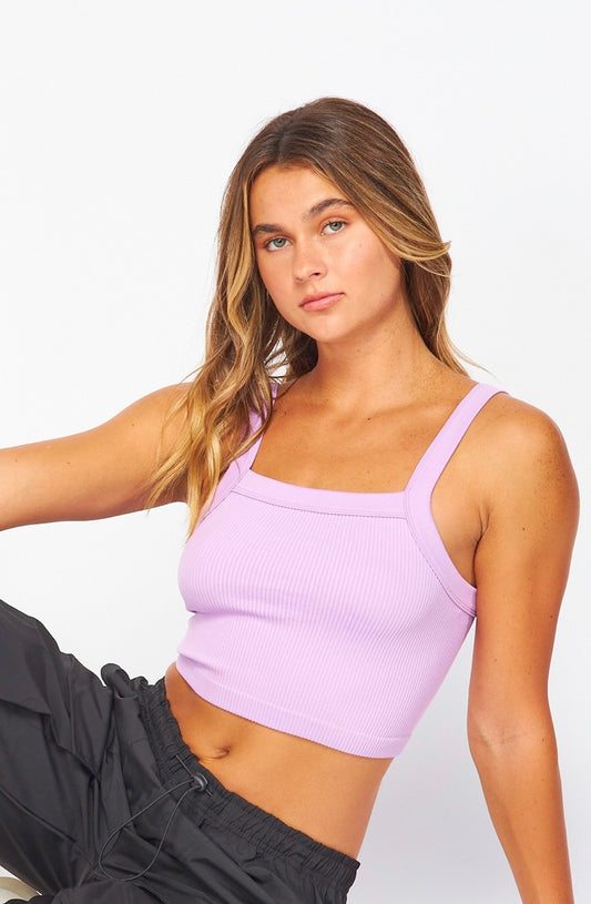 Lady Lilac Seamless Top
