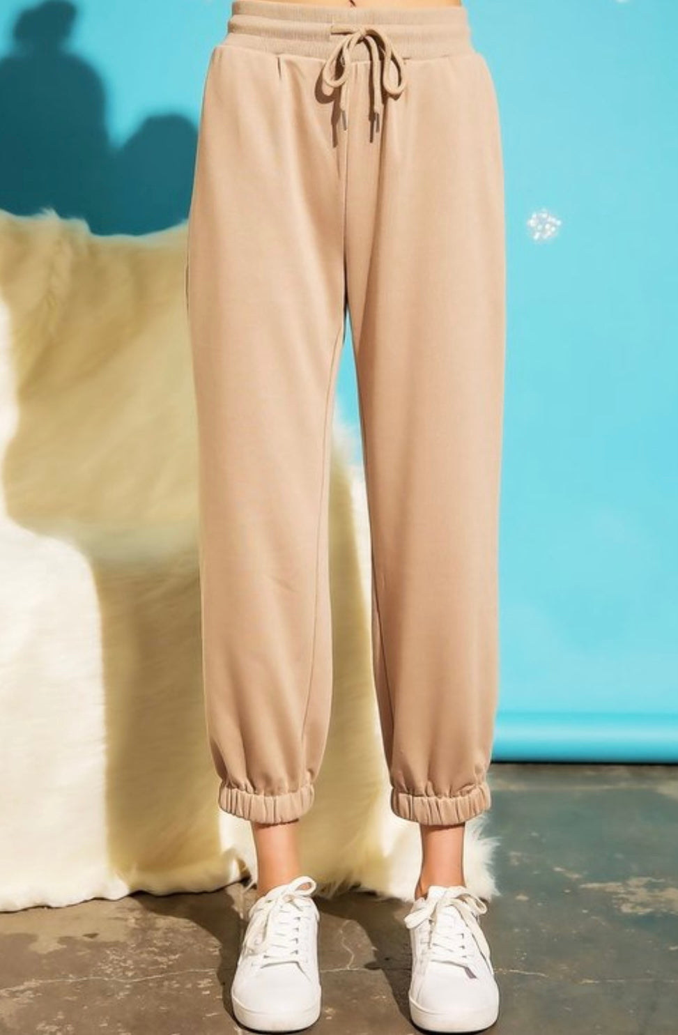 Casual Taupe Sweats